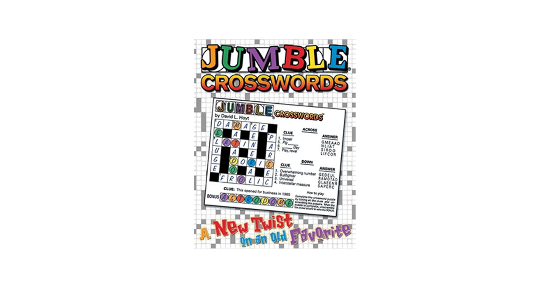 Jumble Crosswords A New Twist On An Old Favorite Jumbles Tribune Media Services 9781572433472 Amazon Books Jumble Crosswords A New Twist On An Old Favorite Jumbles Tribune Media Services 9781572433472 Amazon Books