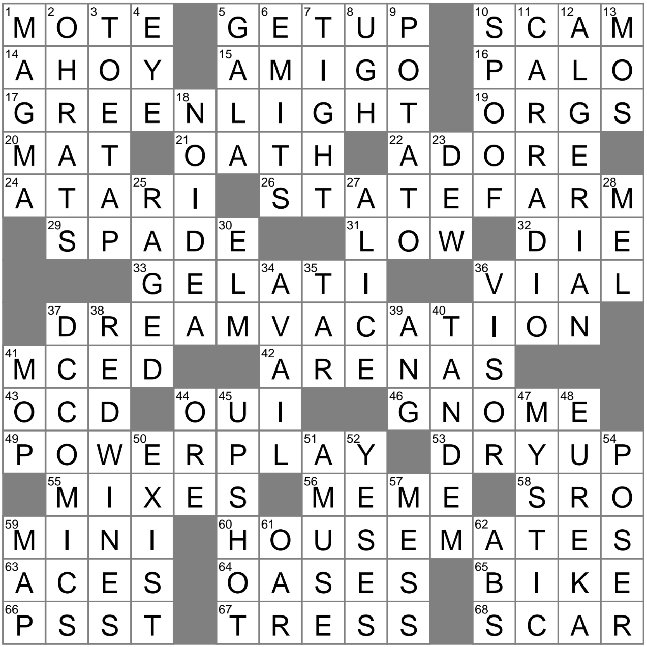 Keep A Beat Digitally Crossword Clue Archives LAXCrossword