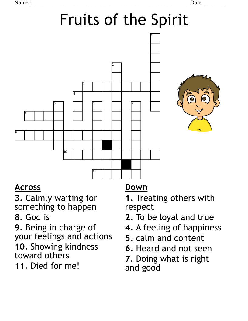 KIDS HEART CHALLENGE Crossword WordMint KIDS HEART CHALLENGE Crossword WordMint