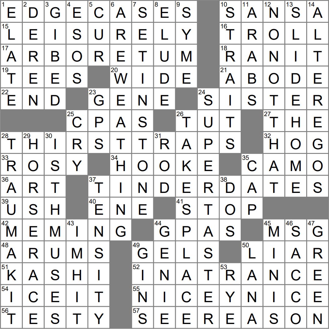 LA Times Crossword 18 May 24 Saturday LAXCrossword