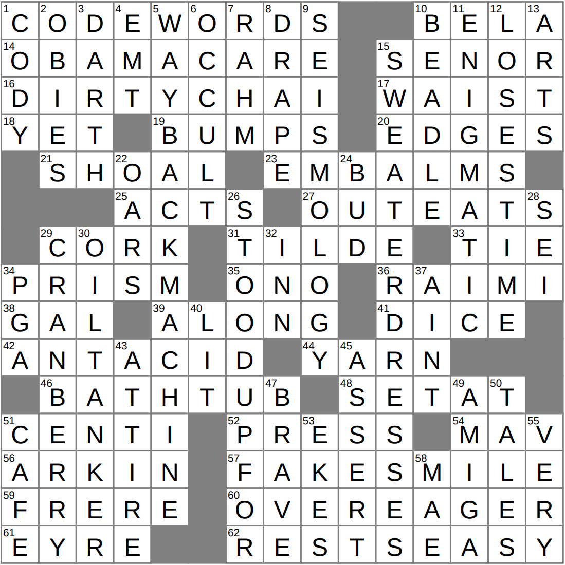 LA Times Crossword 7 Mar 26 Saturday LAXCrossword