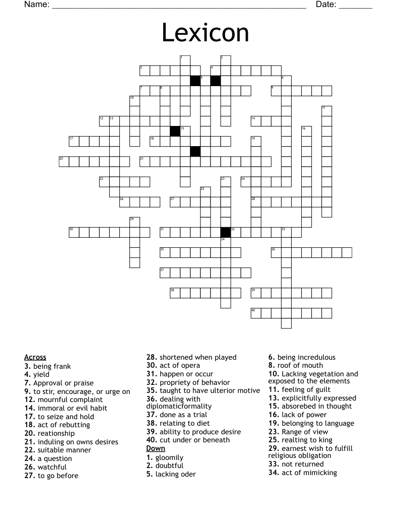 mimicking crossword clue