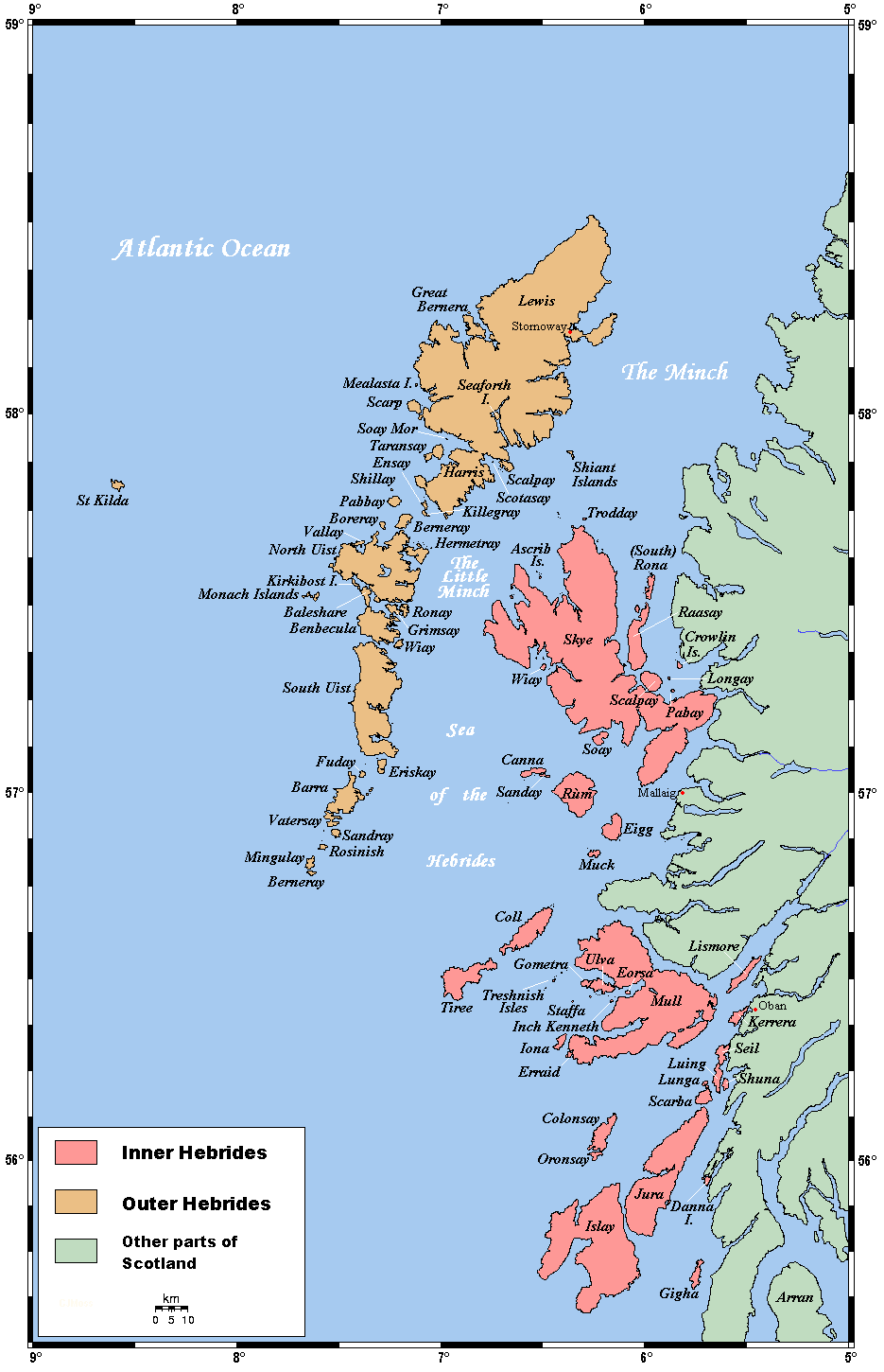 List Of Outer Hebrides Wikipedia