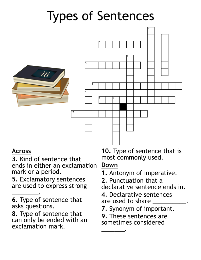 Literacy Crossword WordMint