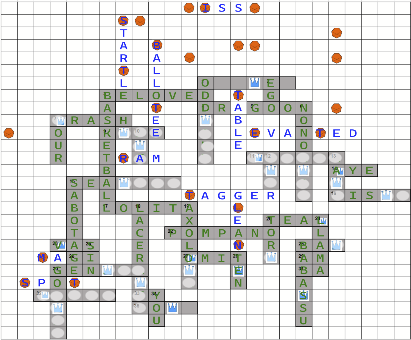 Logical Deduction Chain Puzzle Video Games 01 Teleporting Crosswords Puzzling Stack Exchange