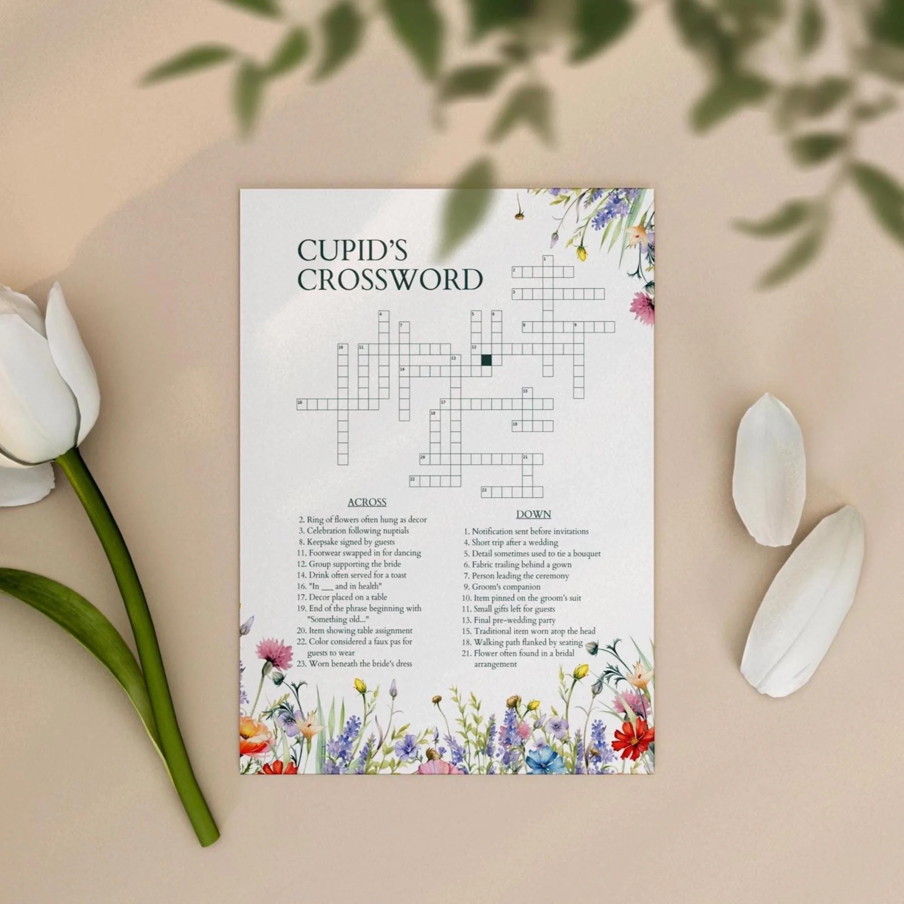 Love Crossword Personalized Etsy Love Crossword Personalized Etsy