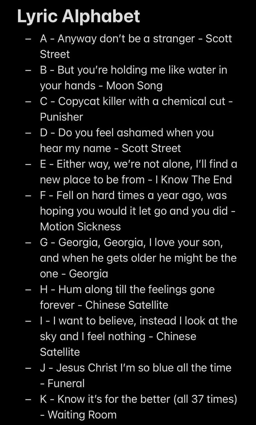 you're my satellite song you're my satellite song