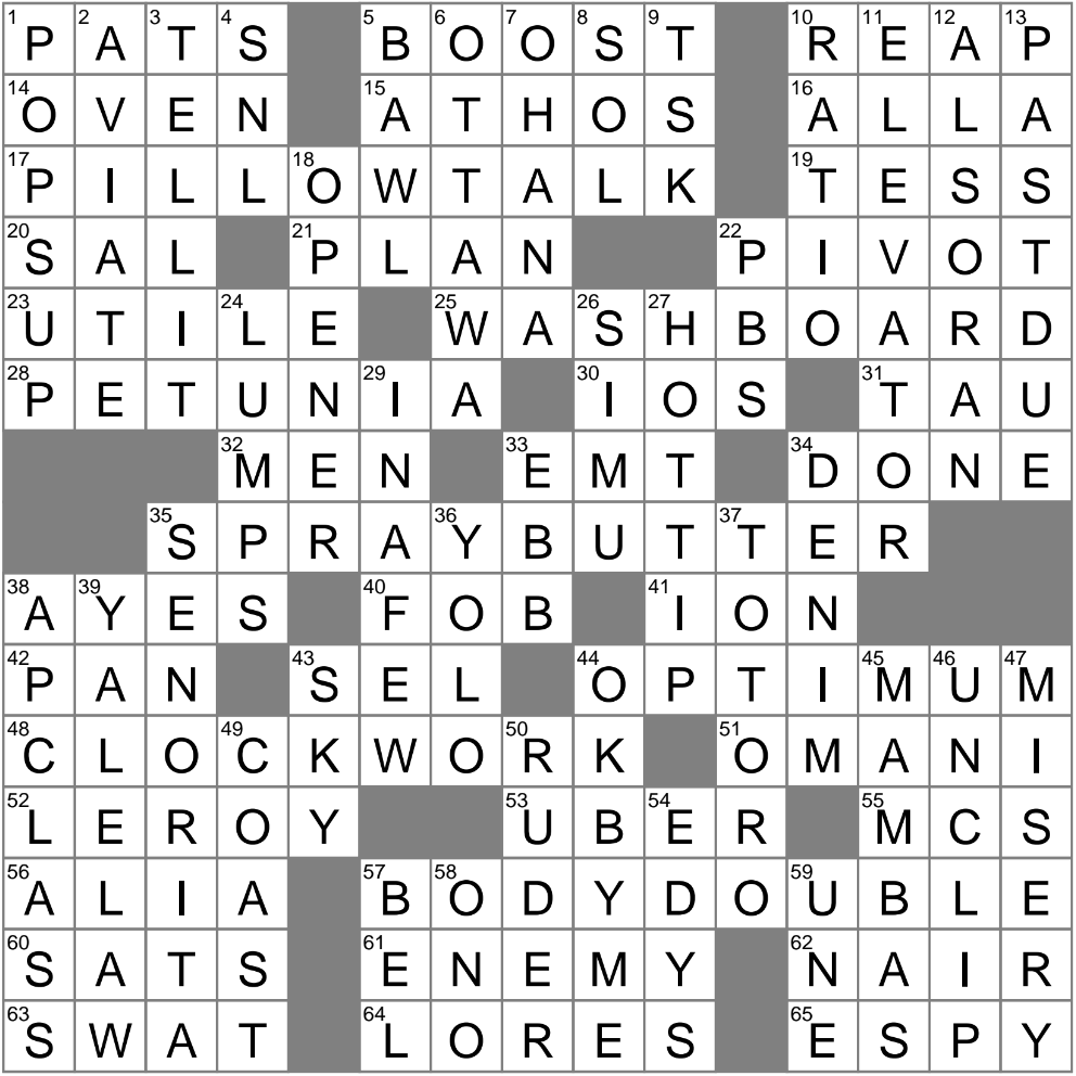 Make A Quick Policy Change Crossword Clue Archives LAXCrossword