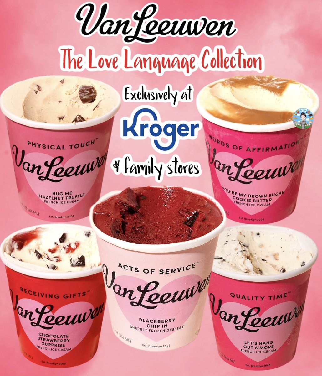 Me Walking Into Kroger Anyone Know Where I Can Find The Let s Hangout S more Ice Cream Employee Or Van Leeuwen Drops The Love Language Collection For V day Get This Collection For A