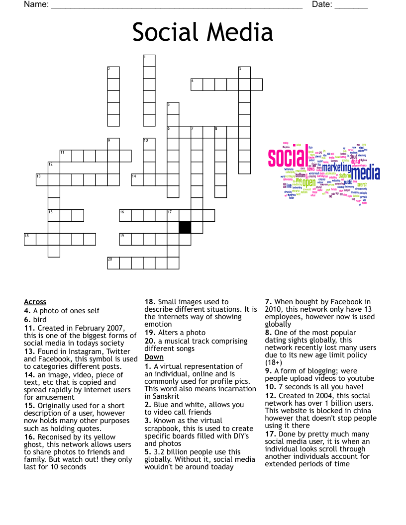 Media Representations Word Search WordMint Media Representations Word Search WordMint
