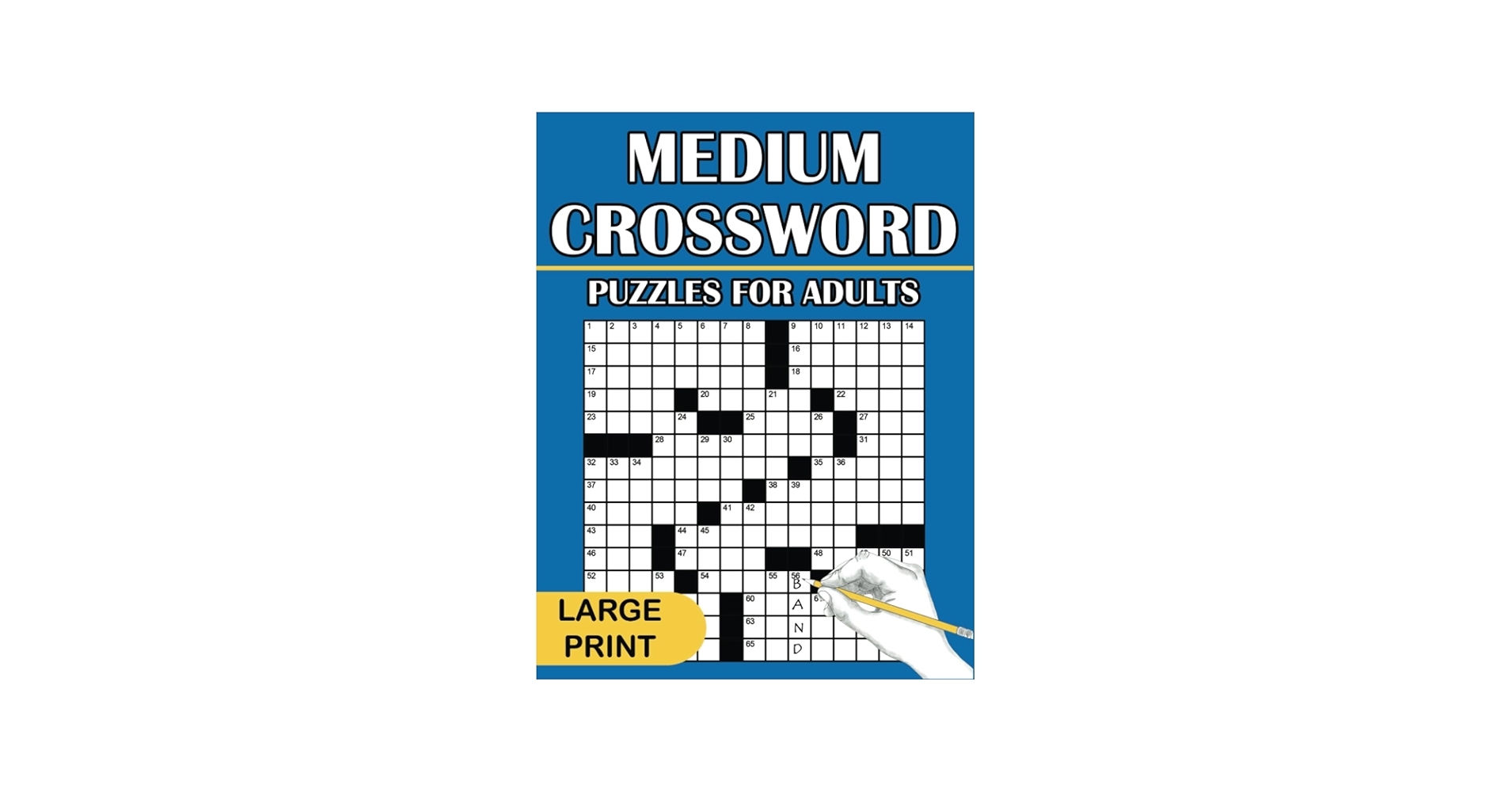 Medium Crossword Puzzles For Adults Large Print Grady D L 9781647903893 Amazon Books