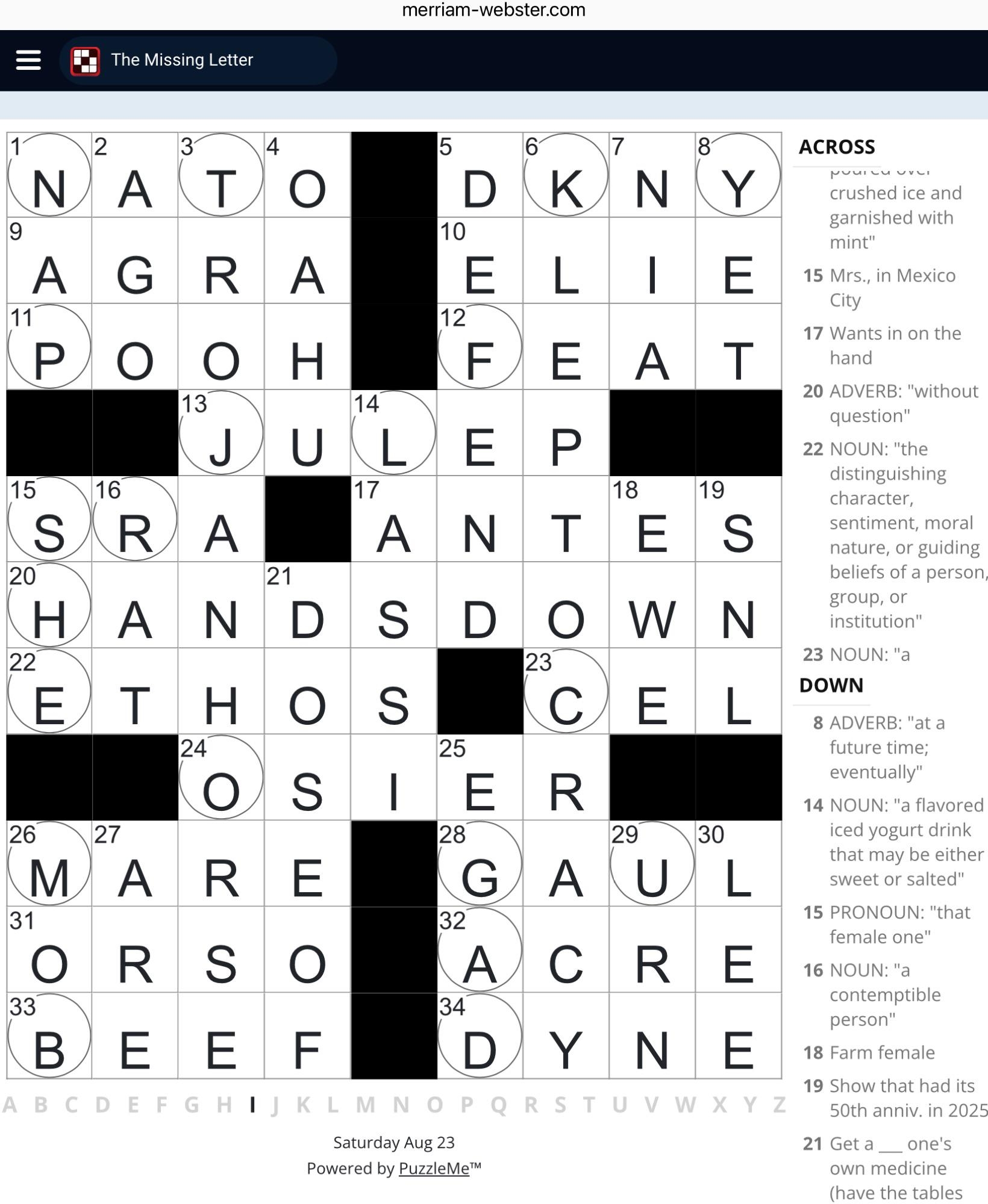 Merriam Webster Missing Letter Crossword Contains The Missing Letter R Crossword Merriam Webster Missing Letter Crossword Contains The Missing Letter R Crossword