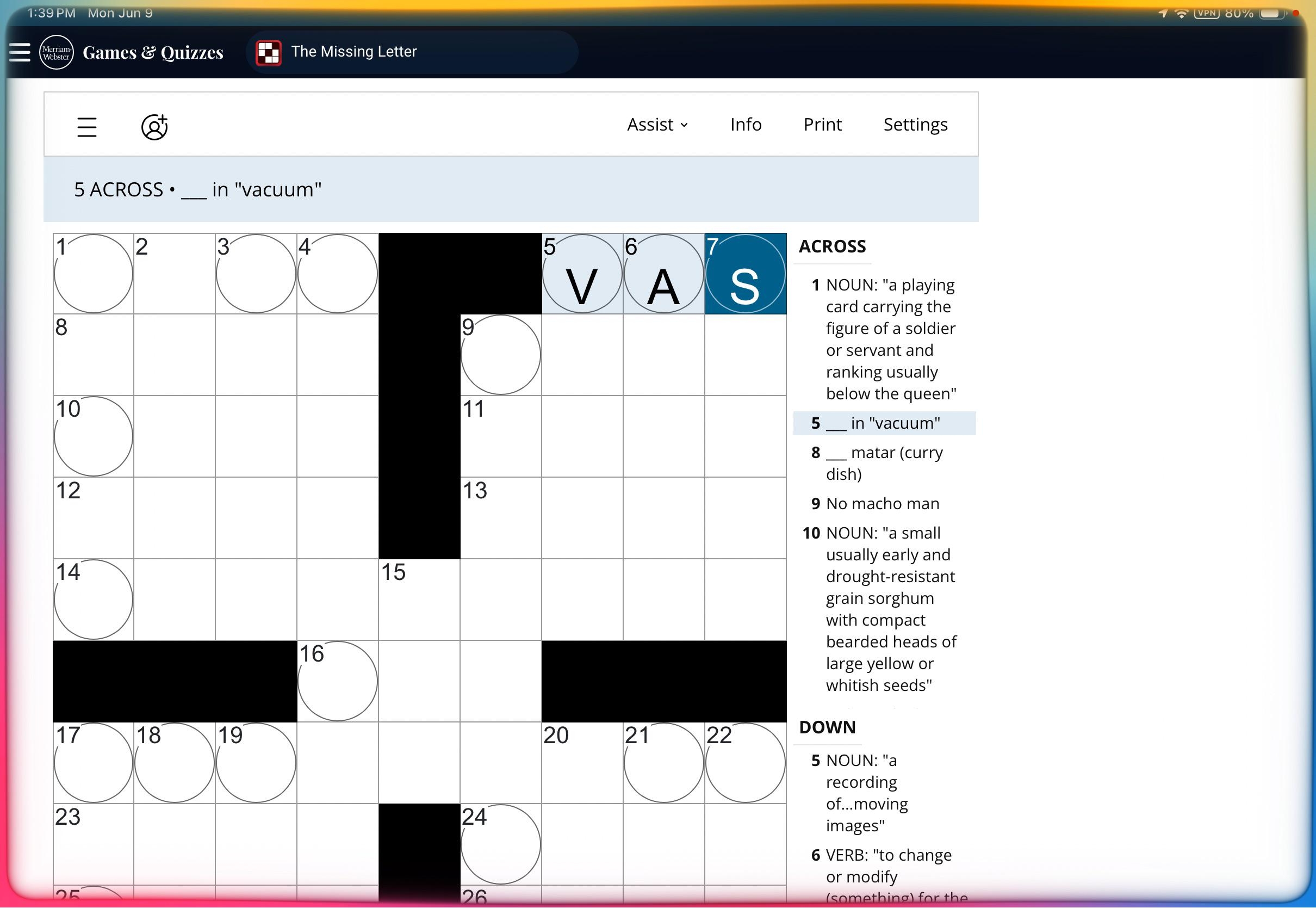 Merriam Webster The Missing Letter R crossword Merriam Webster The Missing Letter R crossword