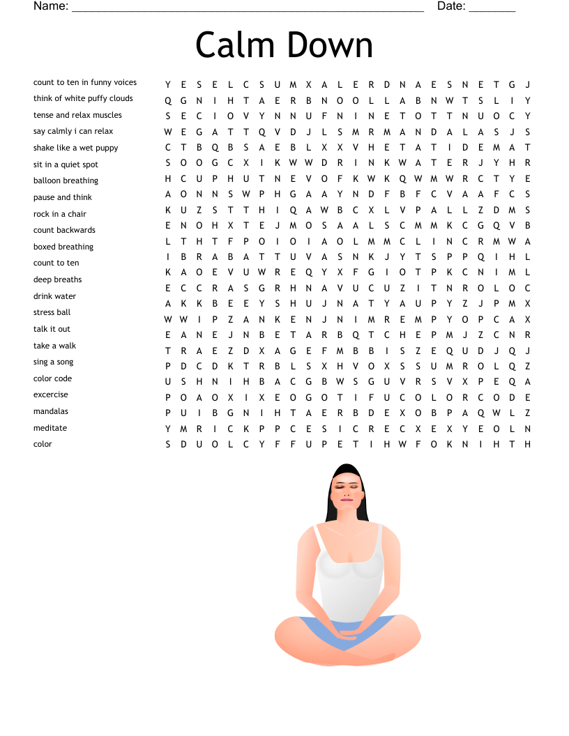 Mindful Crossword WordMint