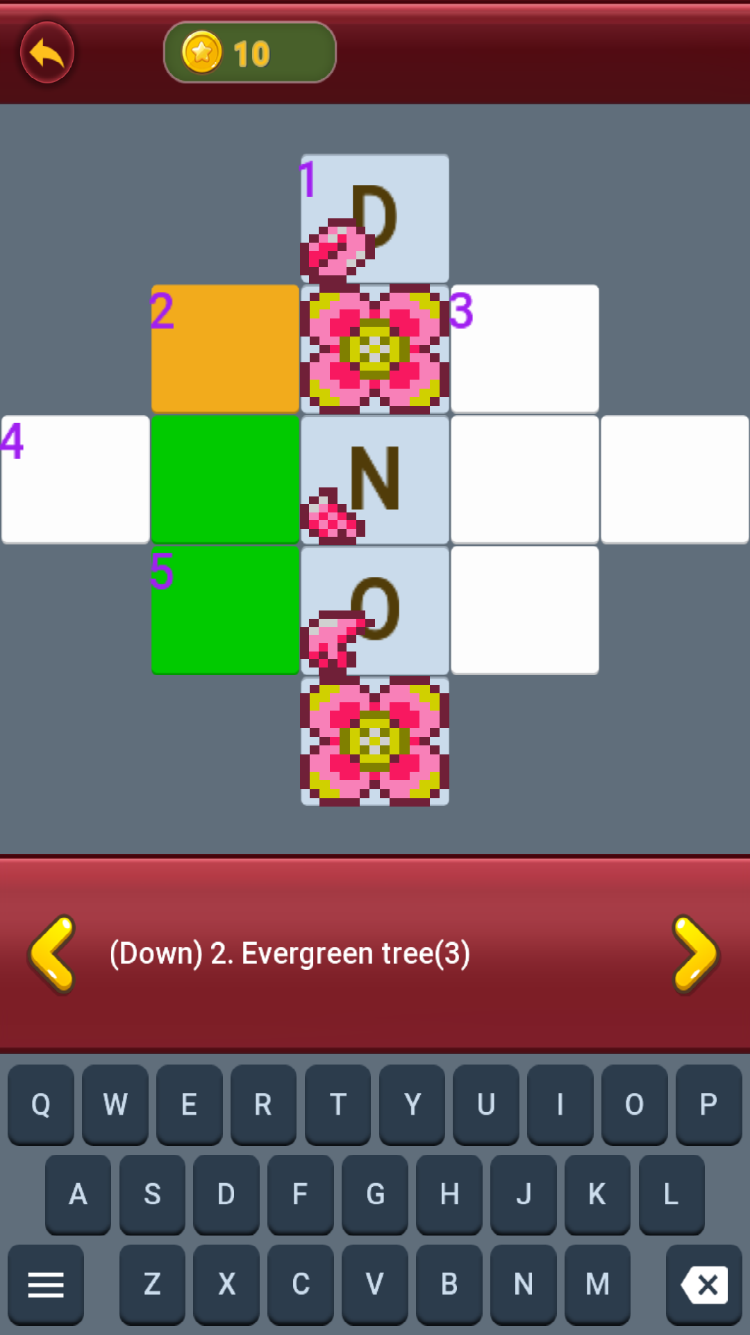 evergreen tree crossword clue