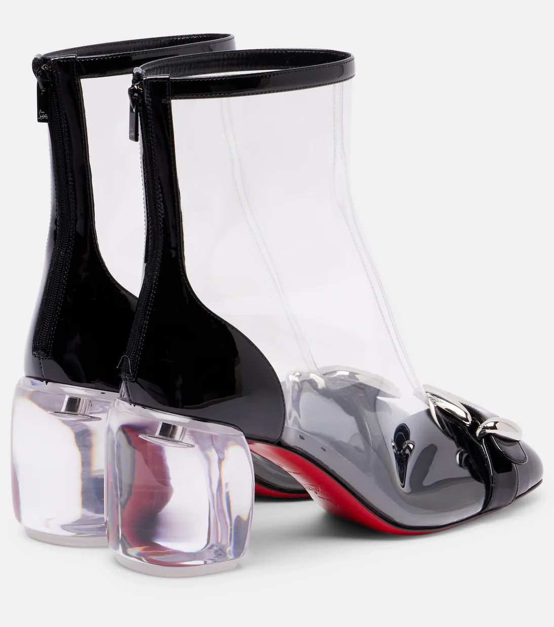 Minny Bubble Booty 70 Ankle Boots In Black Christian Louboutin Mytheresa Minny Bubble Booty 70 Ankle Boots In Black Christian Louboutin Mytheresa