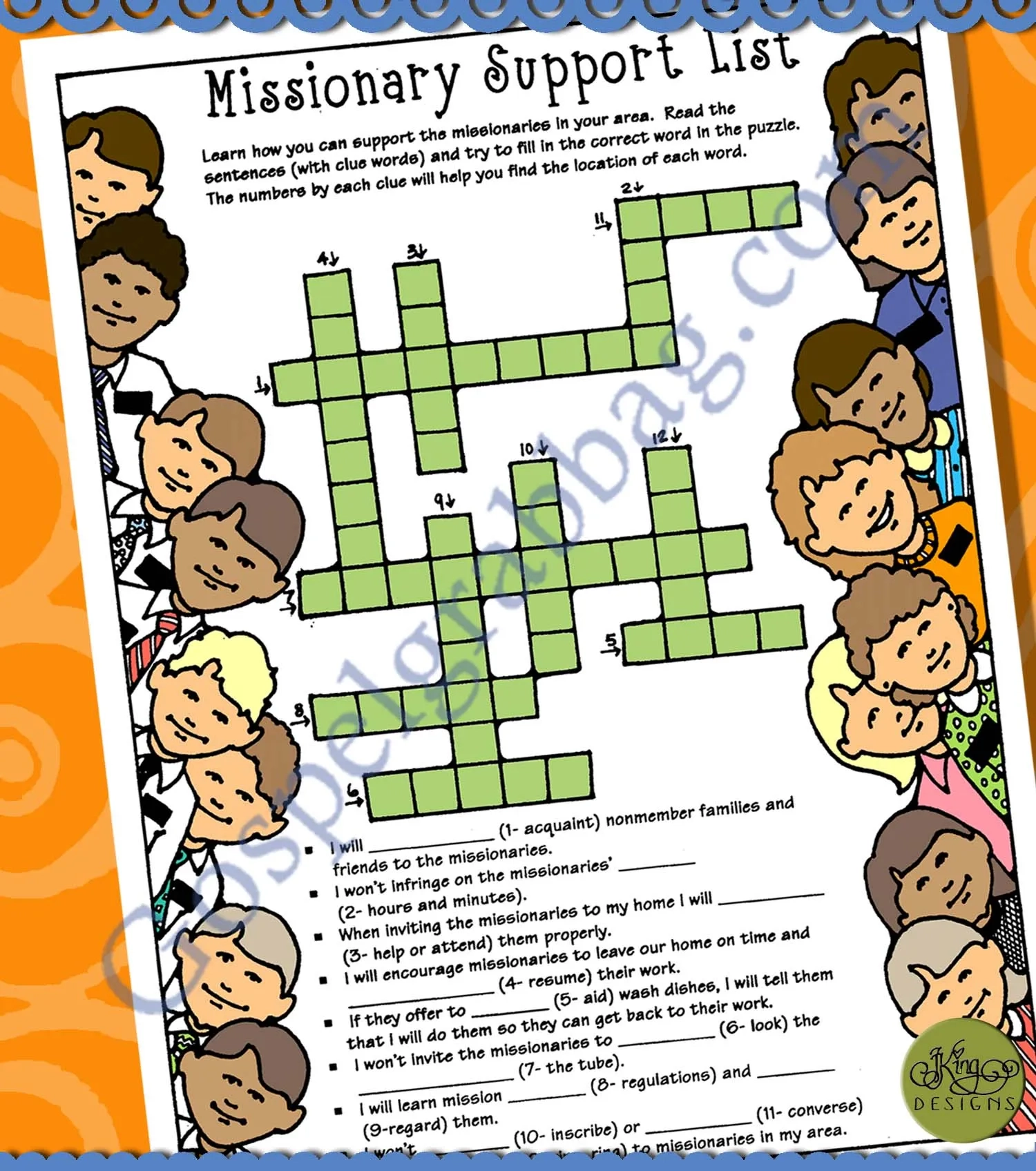 spiritual practice crossword clue 6 letters