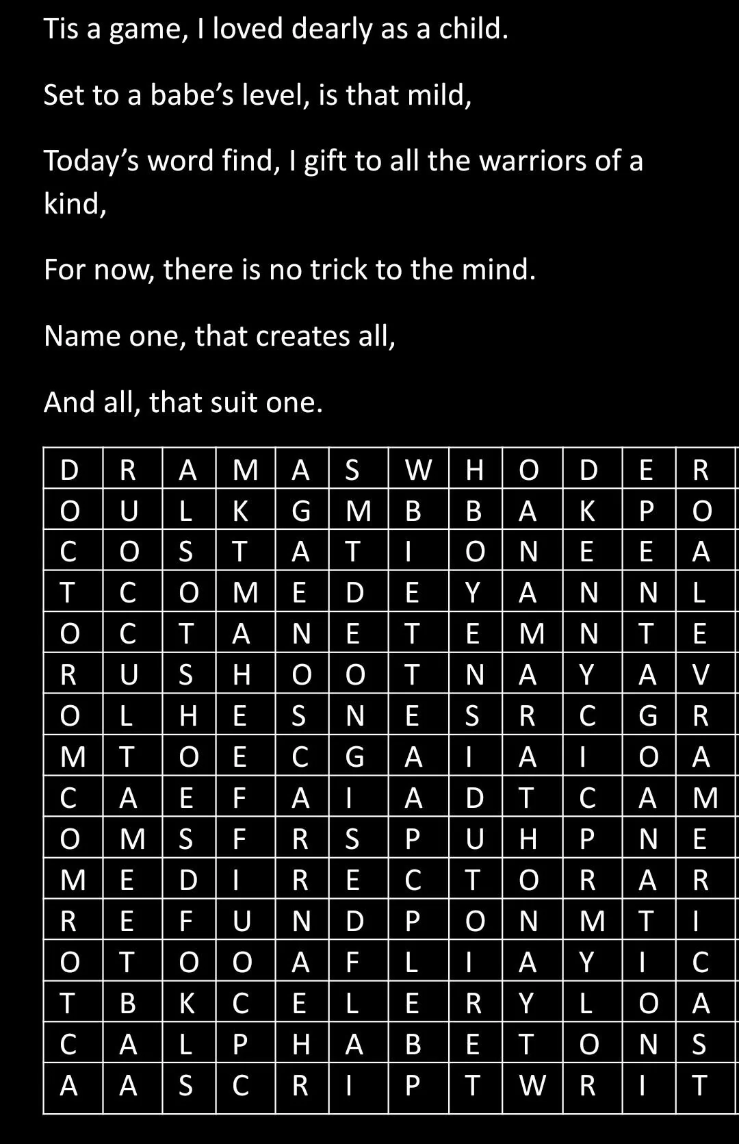 My Friend Sent This Riddle Where The Answer Is In The Crossword Puzzle The Clue Is That Its A 7 Letter Word Can Anyone Help Me Out R puzzles