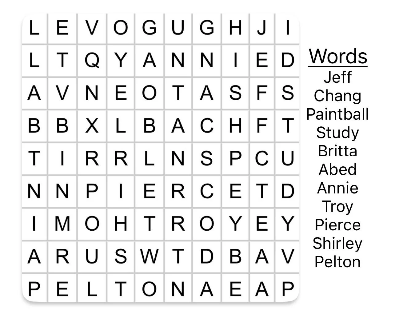 My Friends And I Like To Make Crosswords For Eachother And I Recently Made A Community Themed One So I Thought I Would Share R community My Friends And I Like To Make Crosswords For Eachother And I Recently Made A Community Themed One So I Thought I Would Share R community