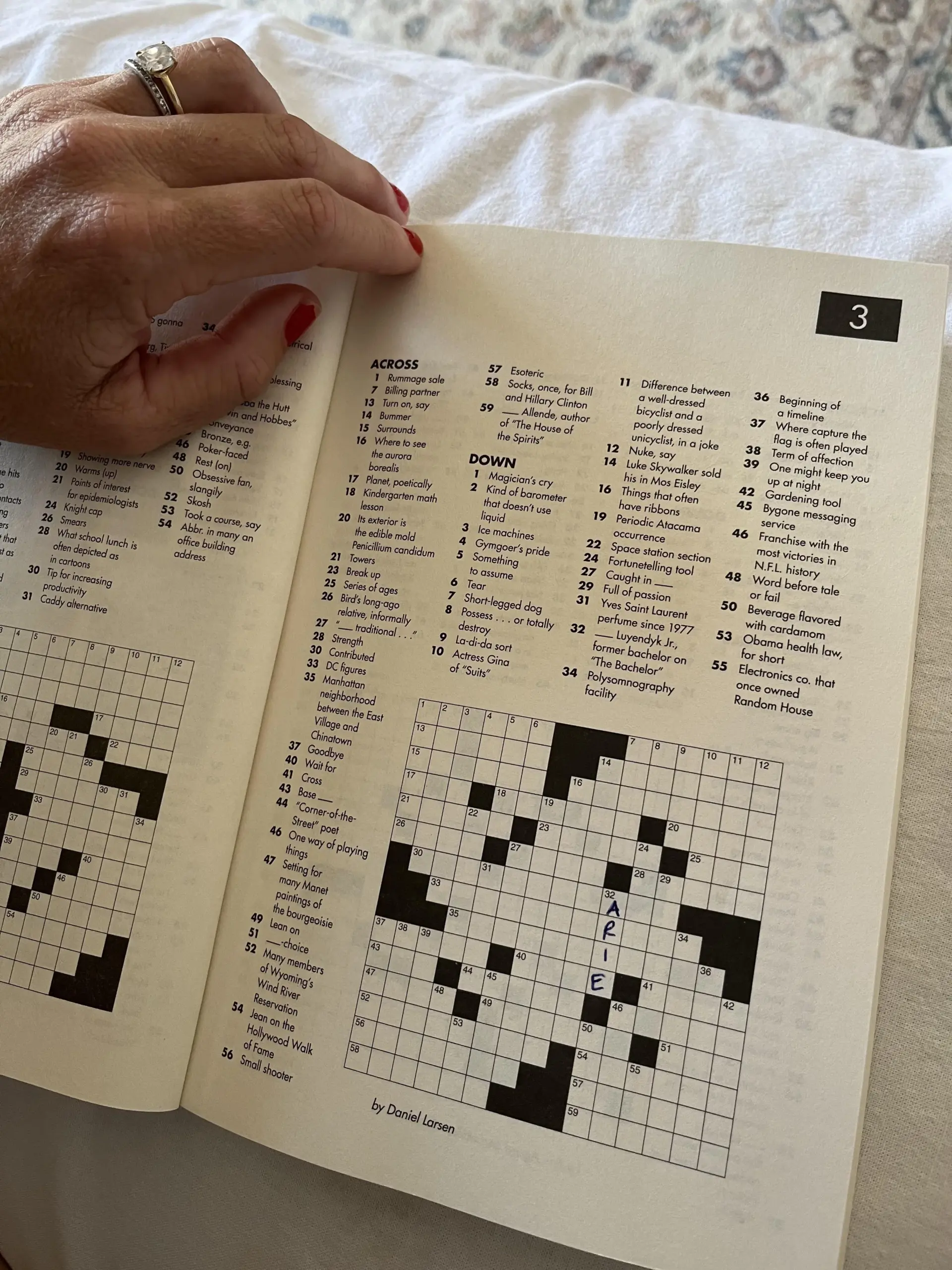 My Husband Got Me A seriously Hard Crossword Puzzle Book And I Thought I Could Handle It R thebachelor