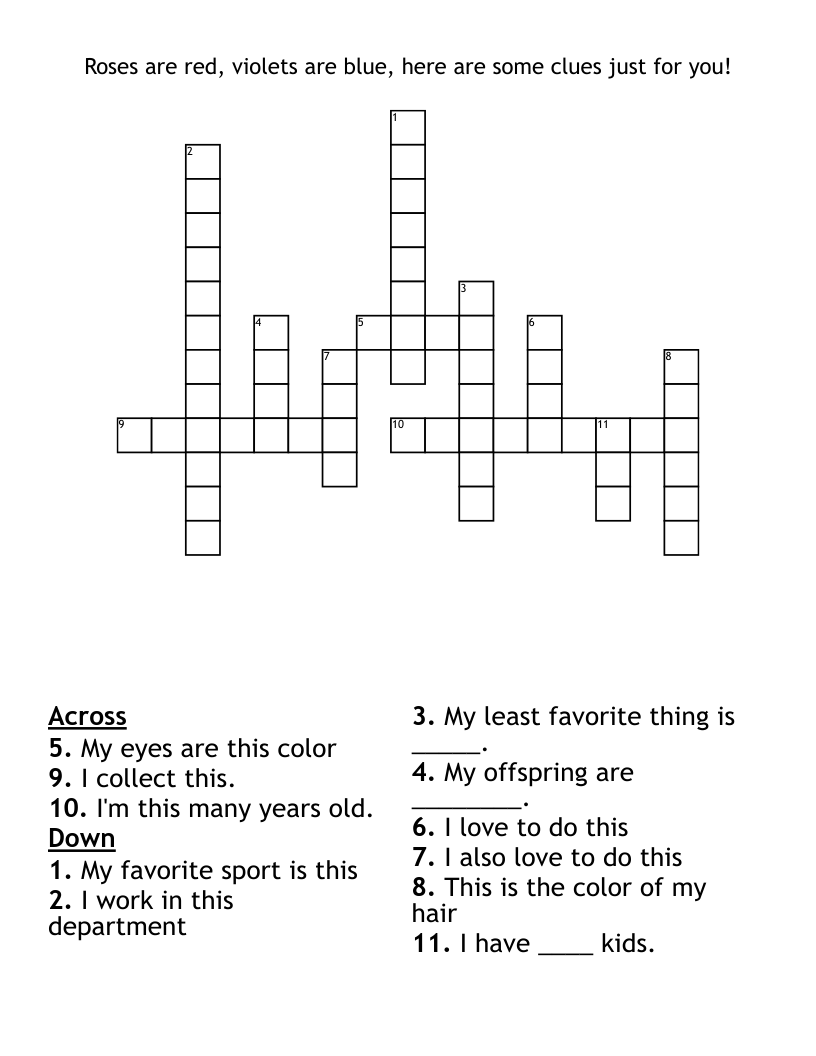 My Offspring Word Search WordMint