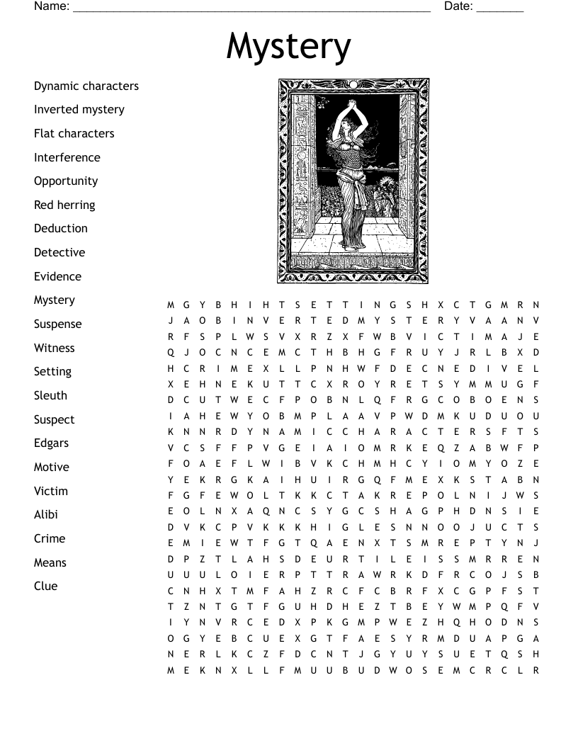 Mystery Crossword WordMint Mystery Crossword WordMint