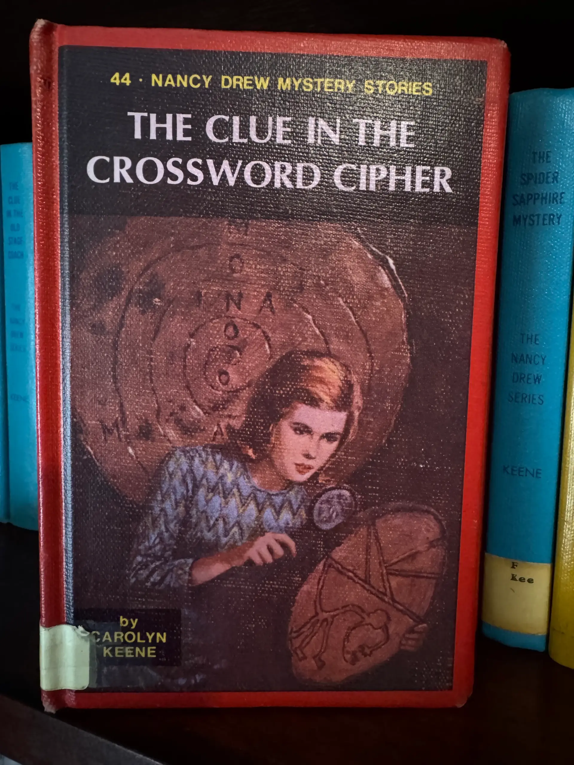 Nancy Drew Library Edition Book Crossword Cipher Nancy Drew Fans