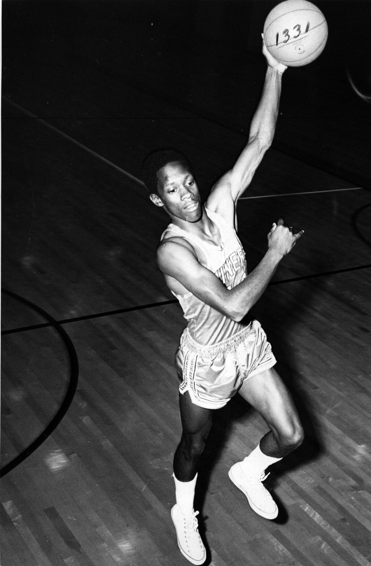Nate Archibald Playing For UTEP In The Late 1960s Wall