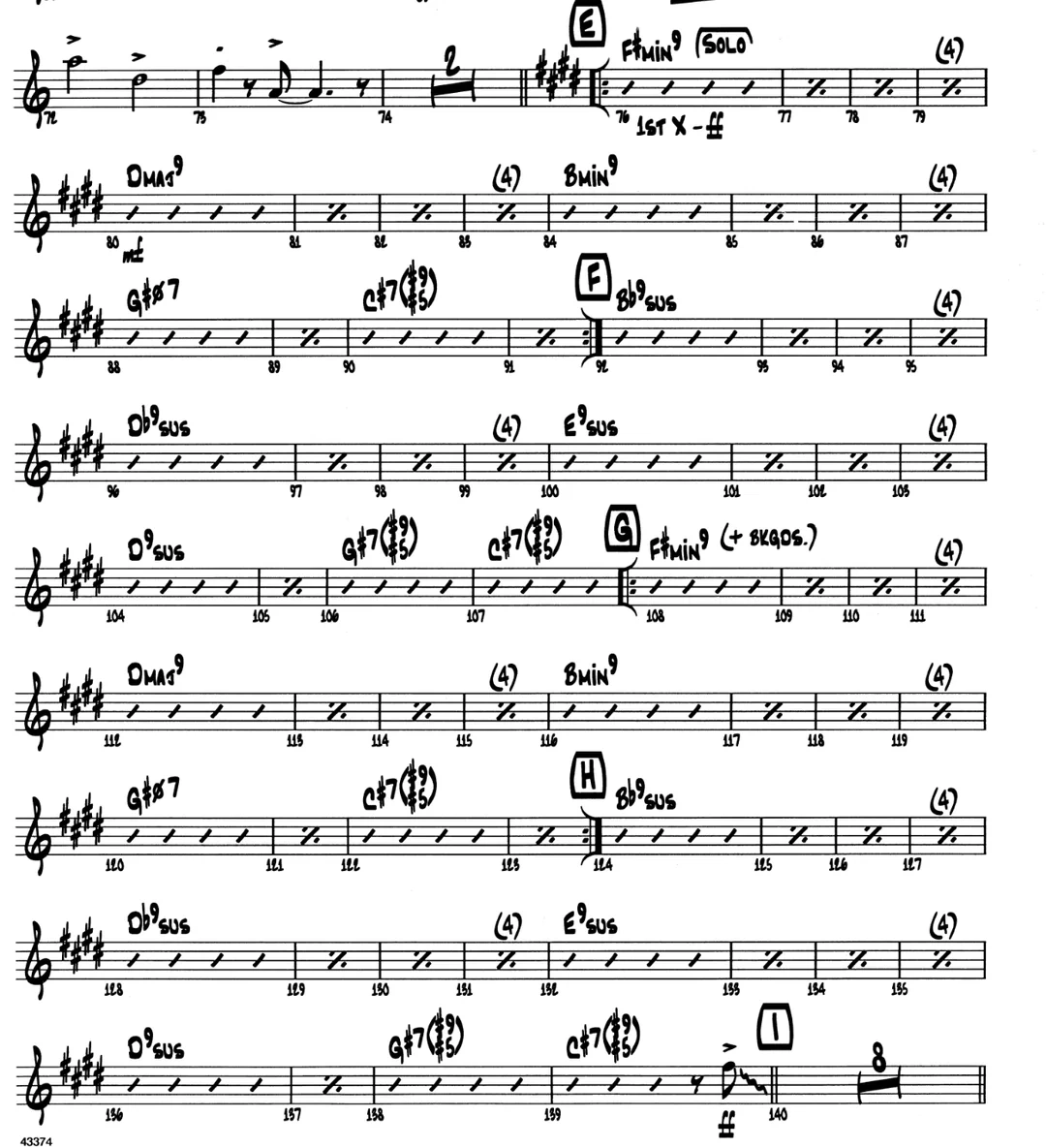 Need Help With Soloing Please I Never Got To Learn With A Tutor How To And Now My Conductor Wants Us To Play Rivers By Mike Tomaro At A Band Festival In
