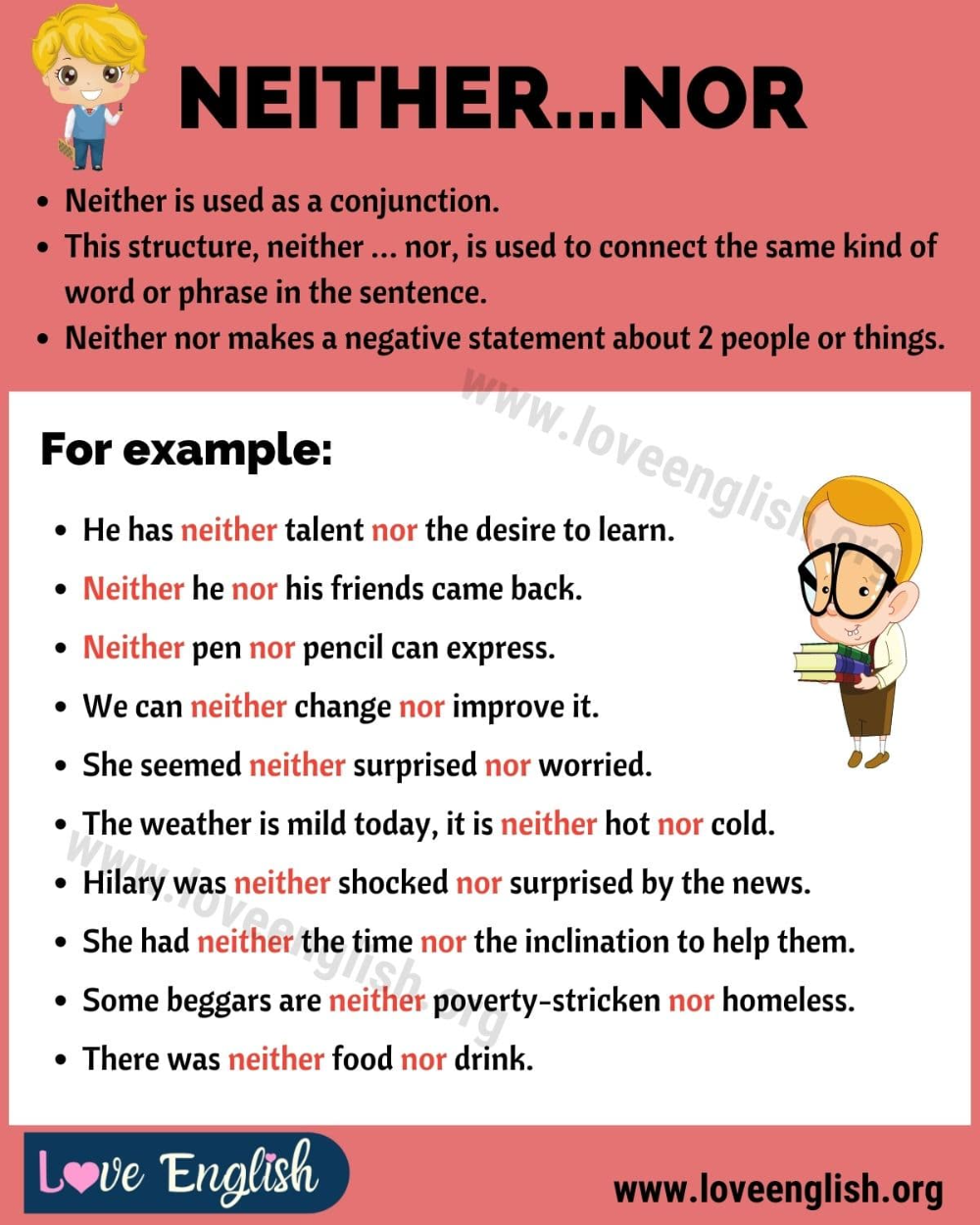 Neither Nor Rules Meaning And 20 Useful Examples ESL Teacher