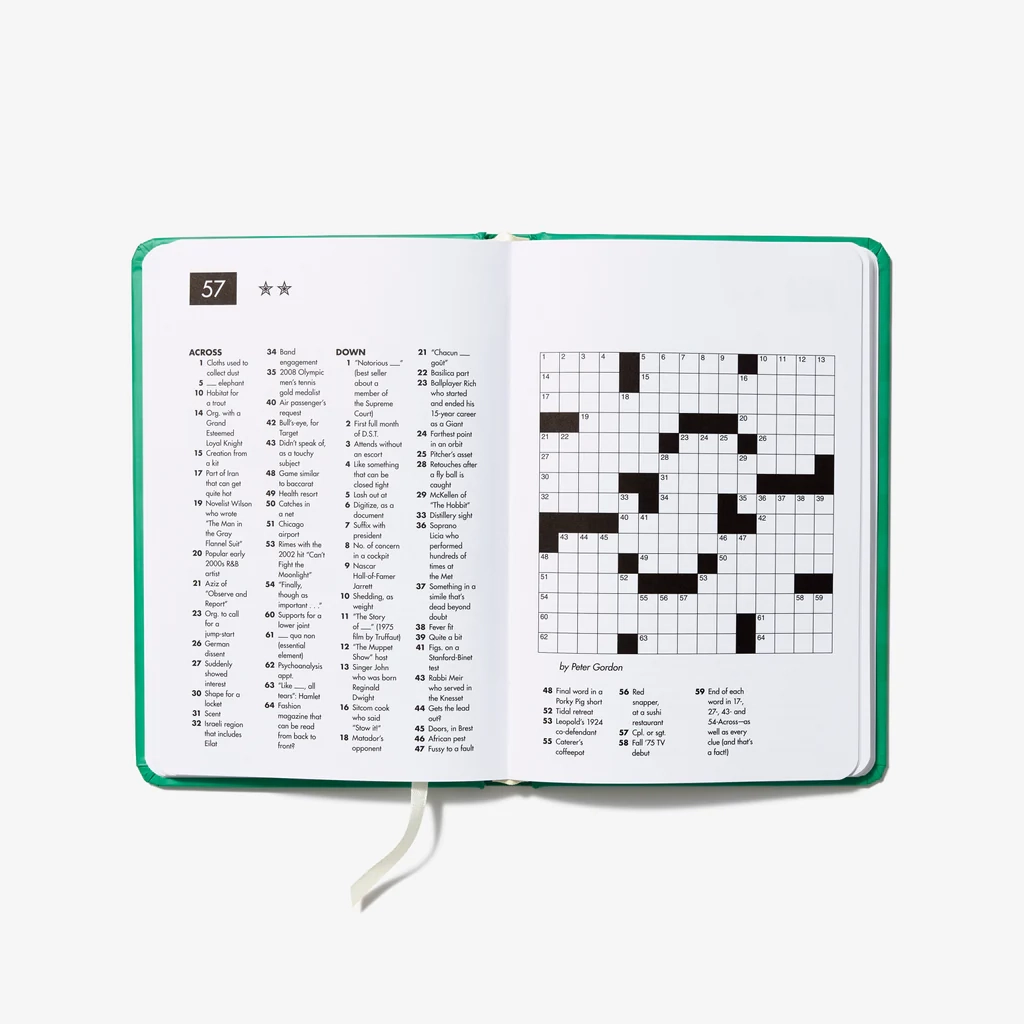 heavy hardcover books crossword