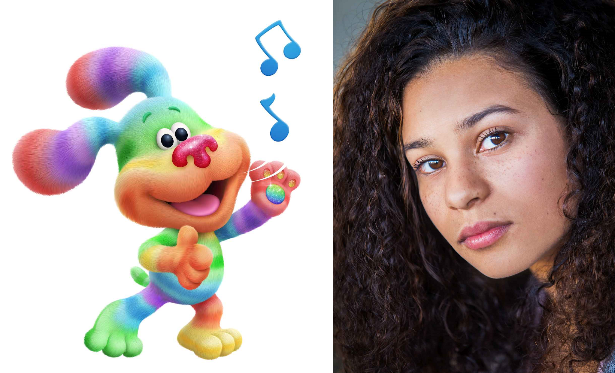 NickALive Blue s Clues You Season 3 To Introduce Rainbow Puppy Voiced By Brianna Bryan