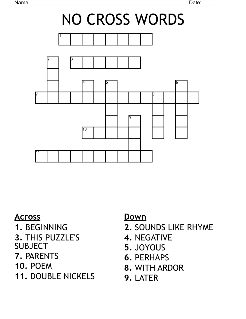 ardor crossword puzzle clue