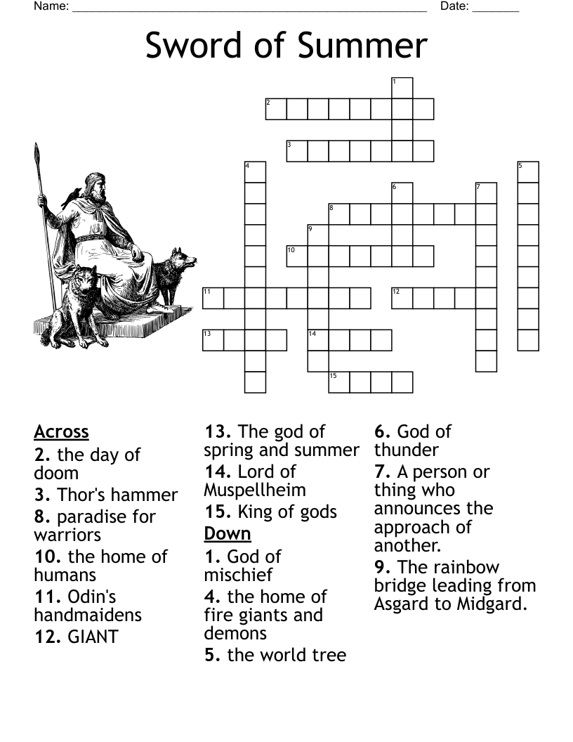 norse god crossword clue norse god crossword clue
