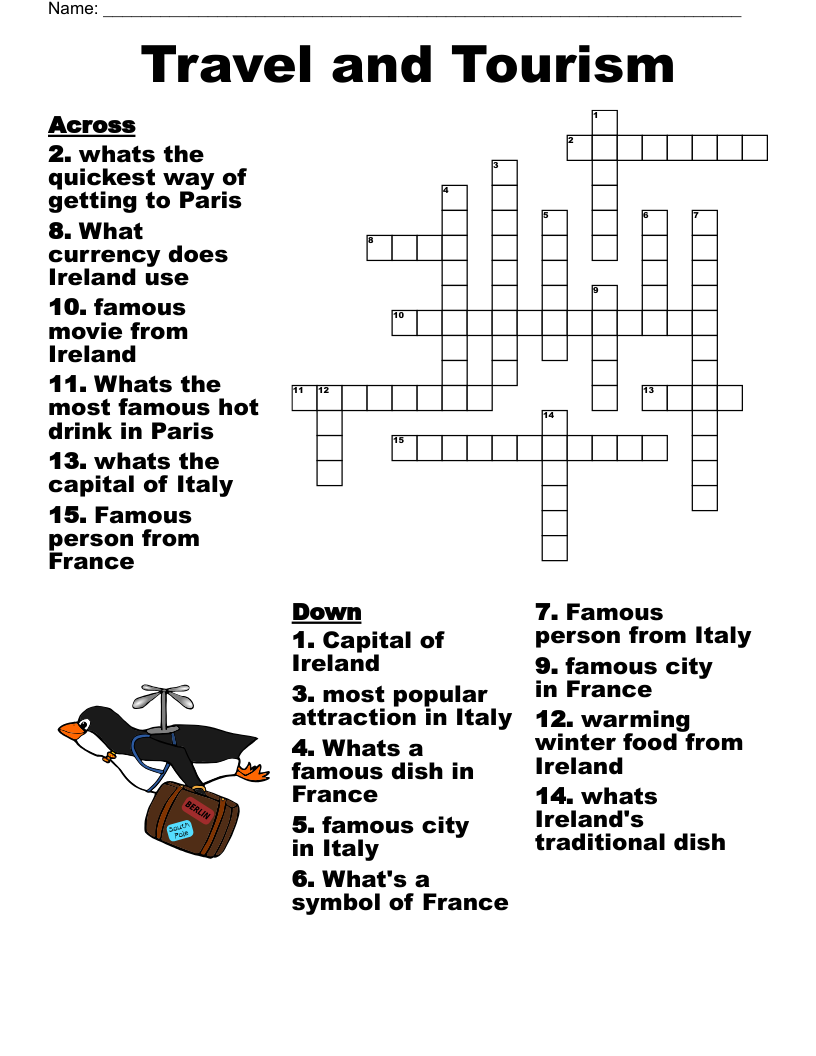 Northern Ireland Crossword WordMint