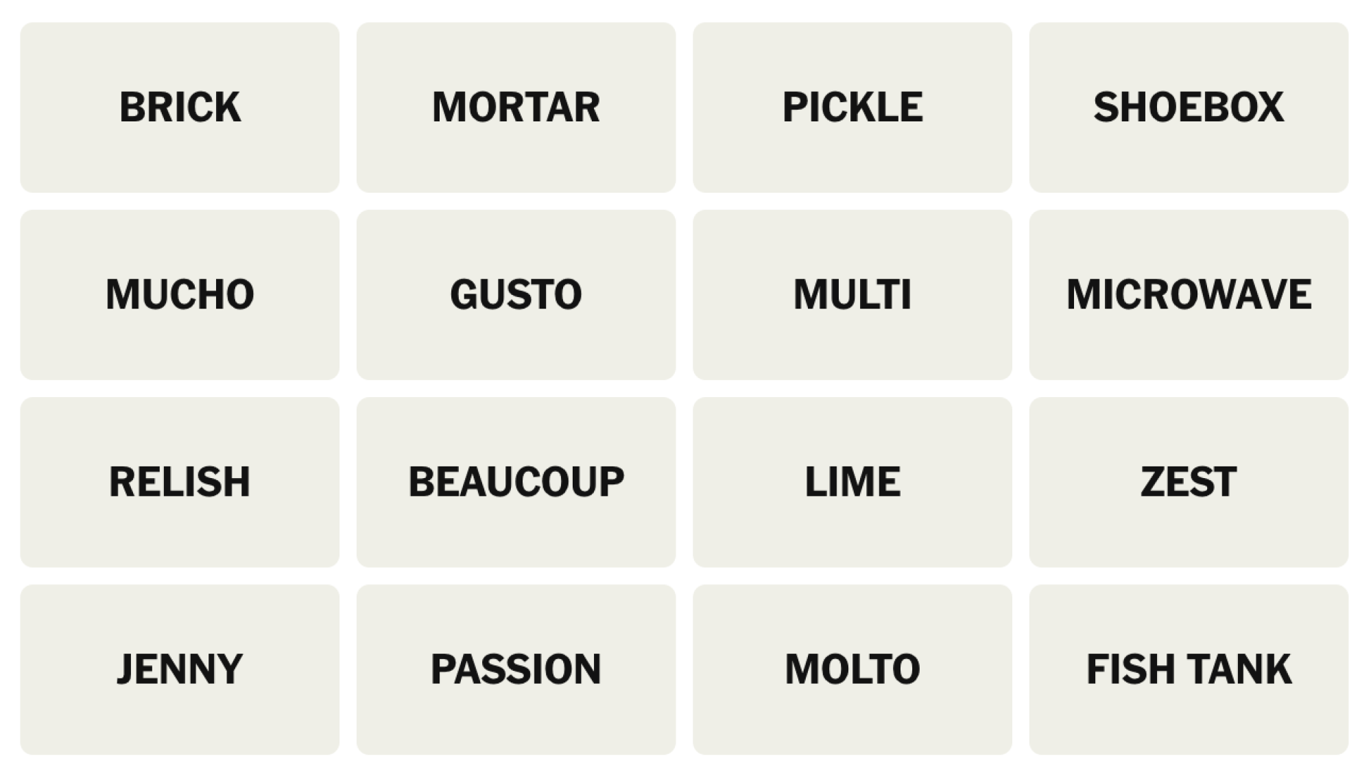 relish crossword clue