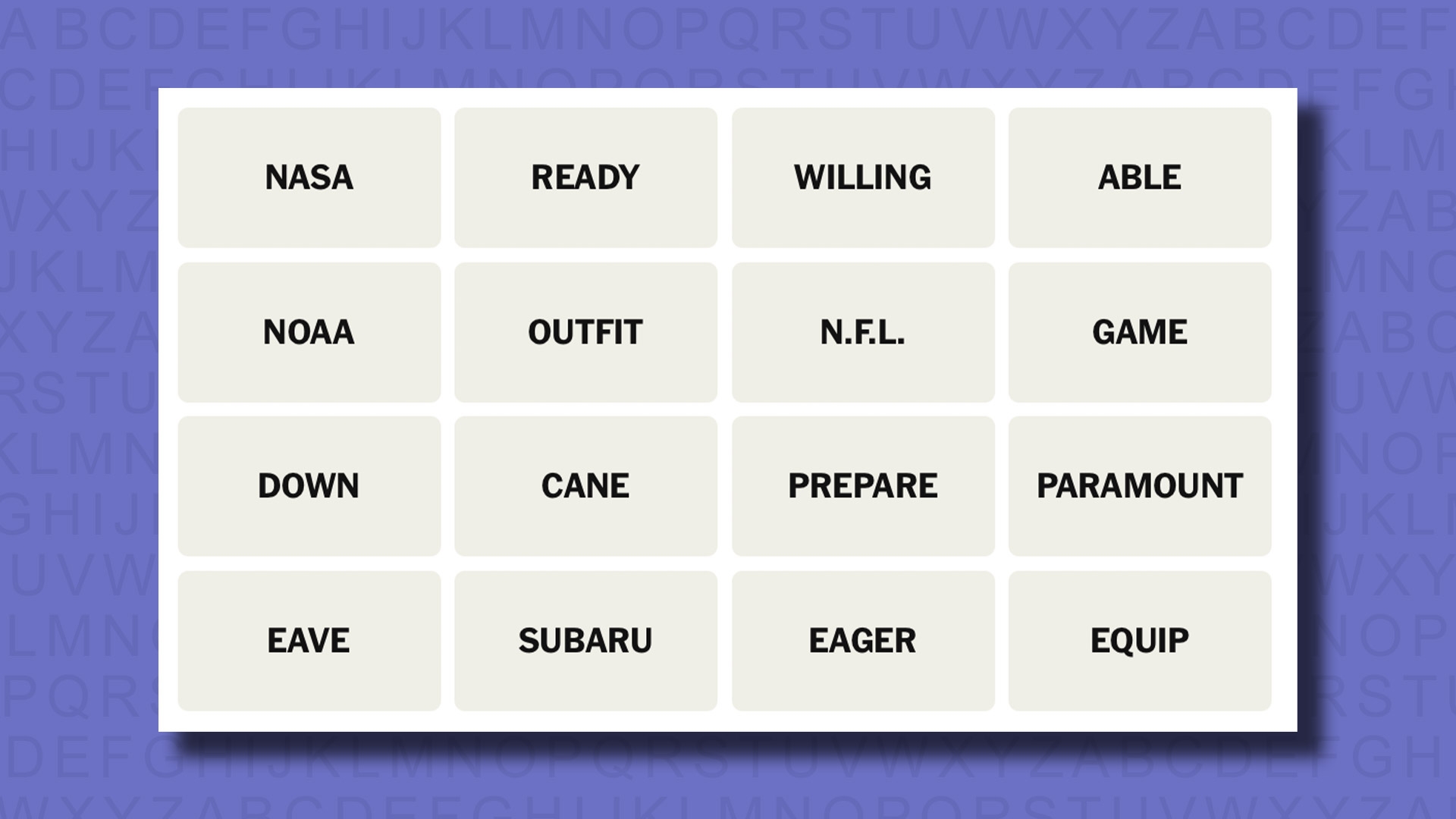 NYT Connections Hints And Answers For Thursday 