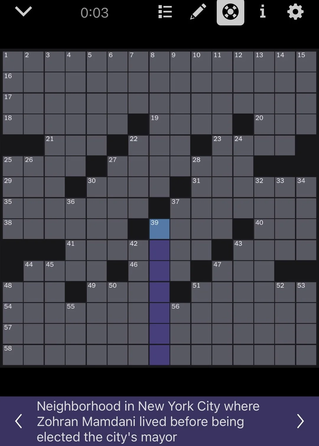 NYT Crossword R astoria