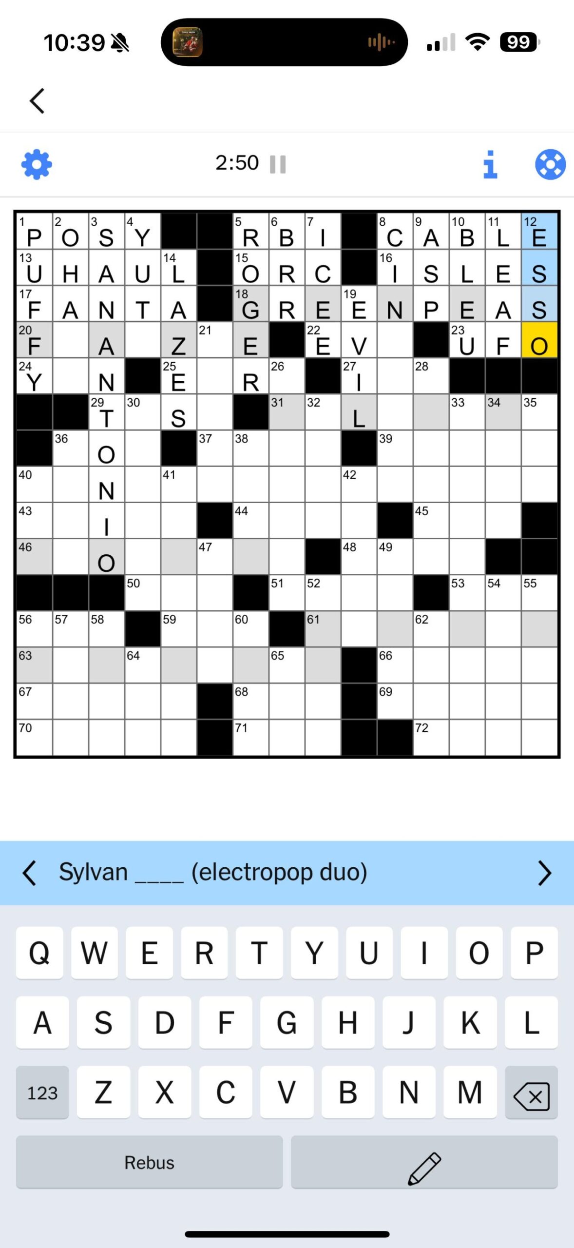 NYT Crossword Today R Sylvanesso