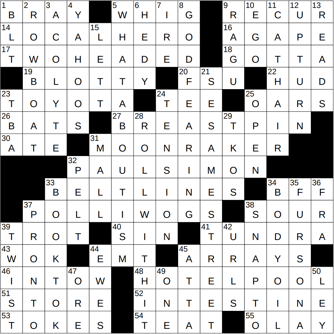 NYXCrossword Answers To The New York Times Crossword
