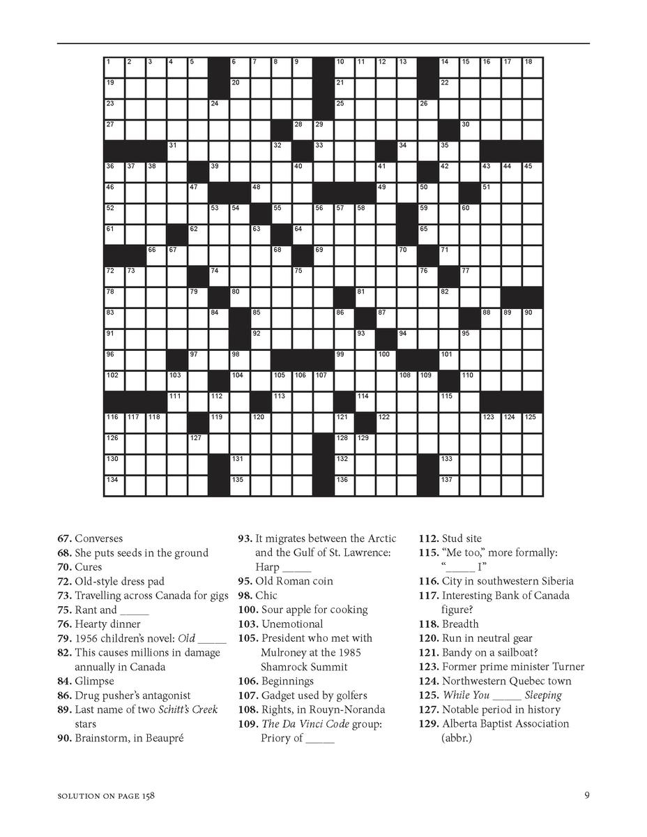 O Canada Crosswords Book 24 By Gwen Sjogren Munro s Books O Canada Crosswords Book 24 By Gwen Sjogren Munro s Books