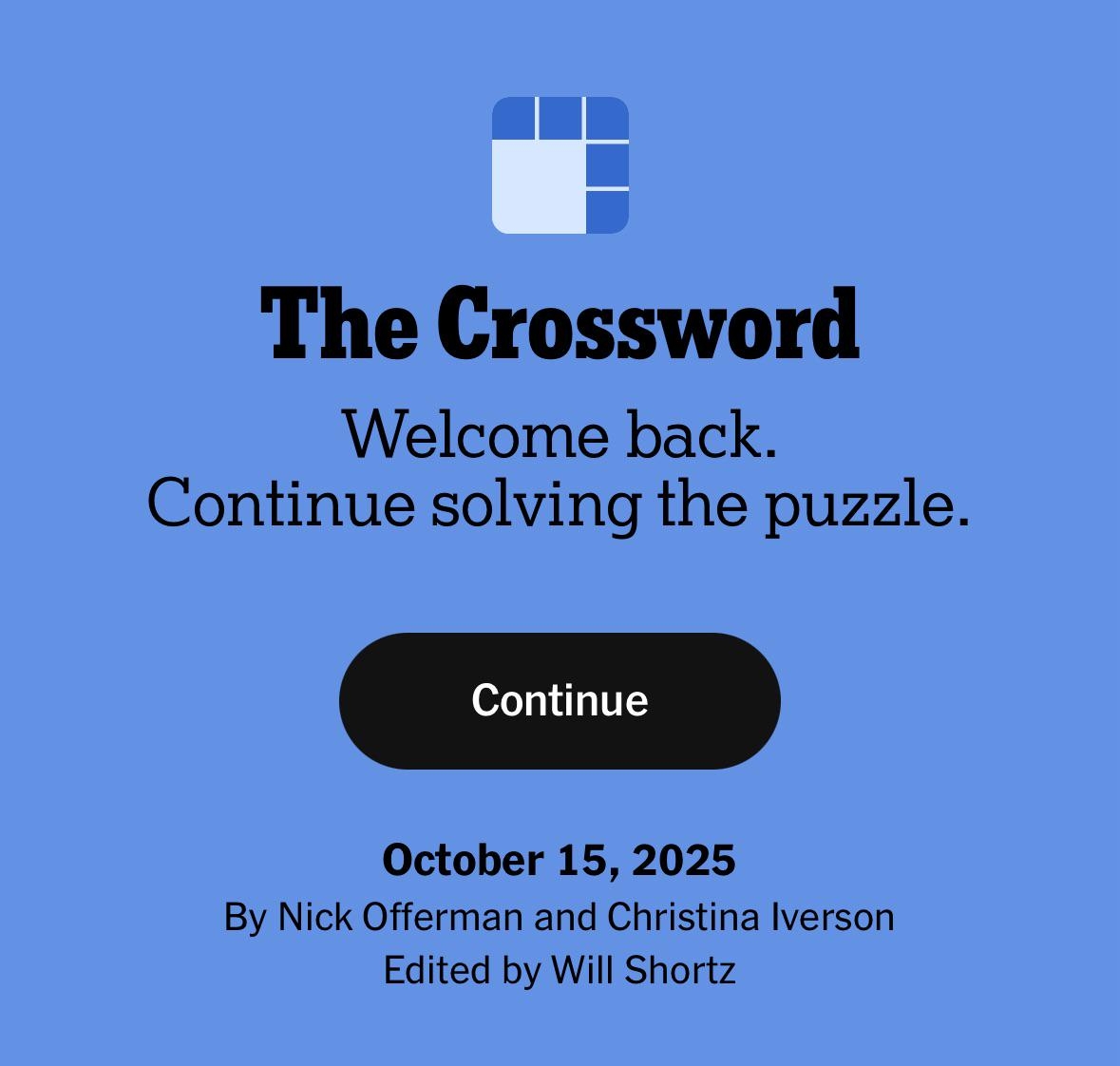 totally convinced of nyt crossword