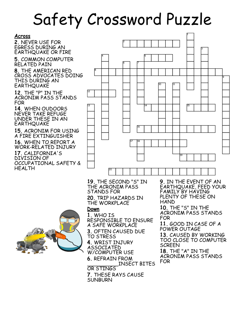 OHS Crossword WordMint