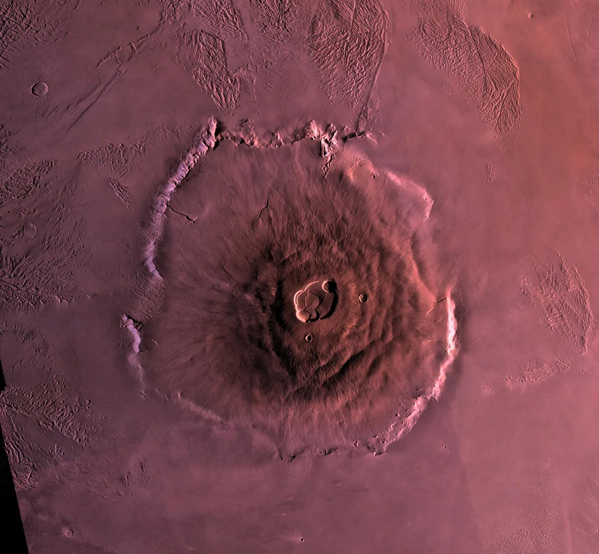 Olympus Mons Largest Volcano In The Solar System BBC Sky At Night Magazine