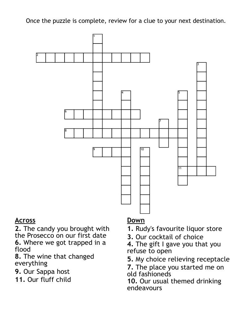 crossword clue changed