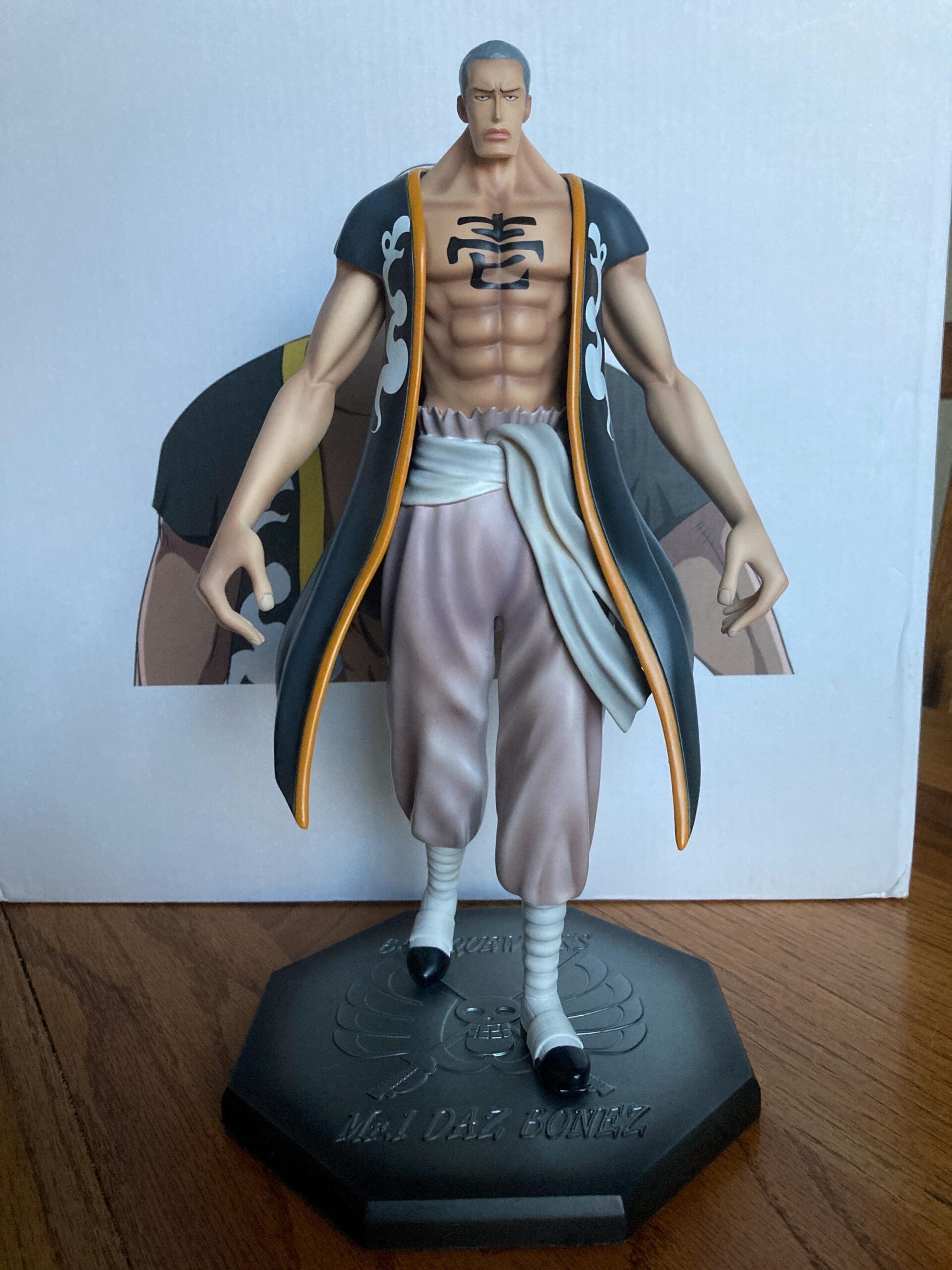 One Piece Mr 1 Daz Bones Bonez Treasure Studio Figure Statue Figurine Japan Etsy