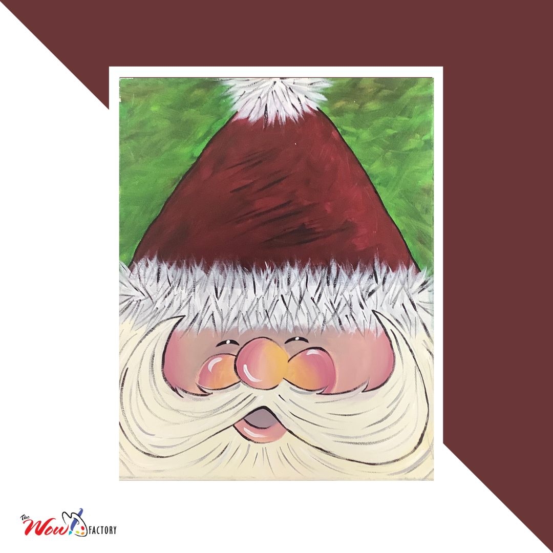 Paint N Sip Jolly Santa Wow Factory