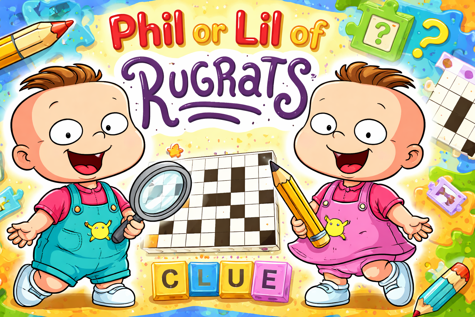 Phil Or Lil Of Rugrats Crossword A Nostalgic Dive Into A 90s Classic Sew Uber Phil Or Lil Of Rugrats Crossword A Nostalgic Dive Into A 90s Classic Sew Uber
