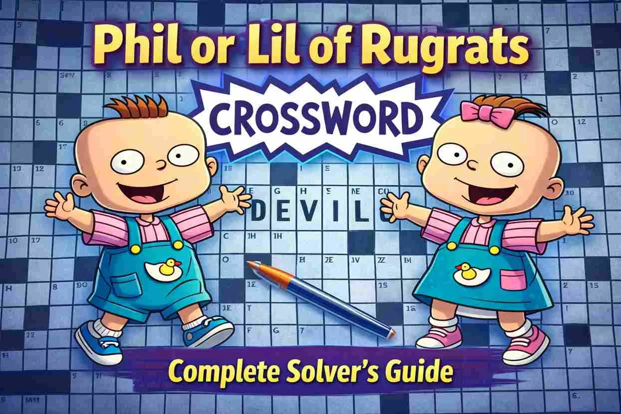 Phil Or Lil Of Rugrats Crossword Complete Solver s Guide