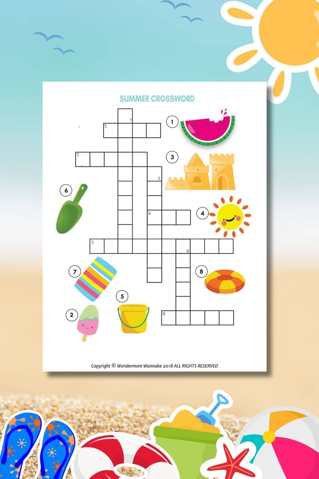 simple crossword clue